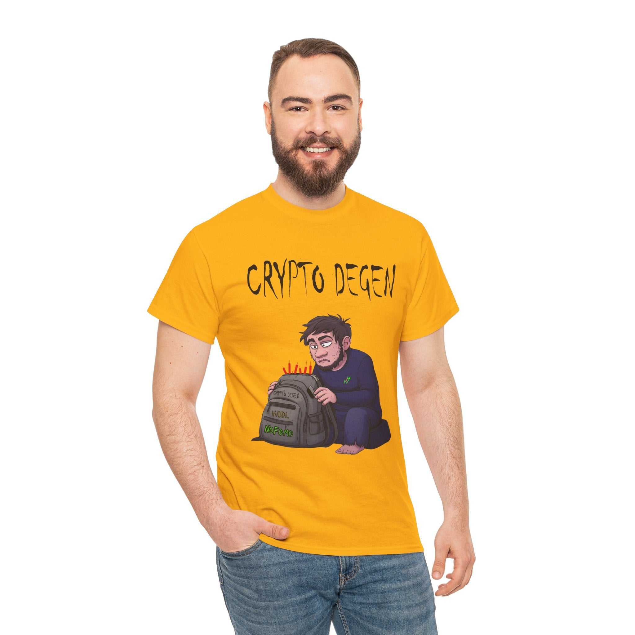 Crypto Degen T-Shirt — Crypt Apparel Graphic Tee
