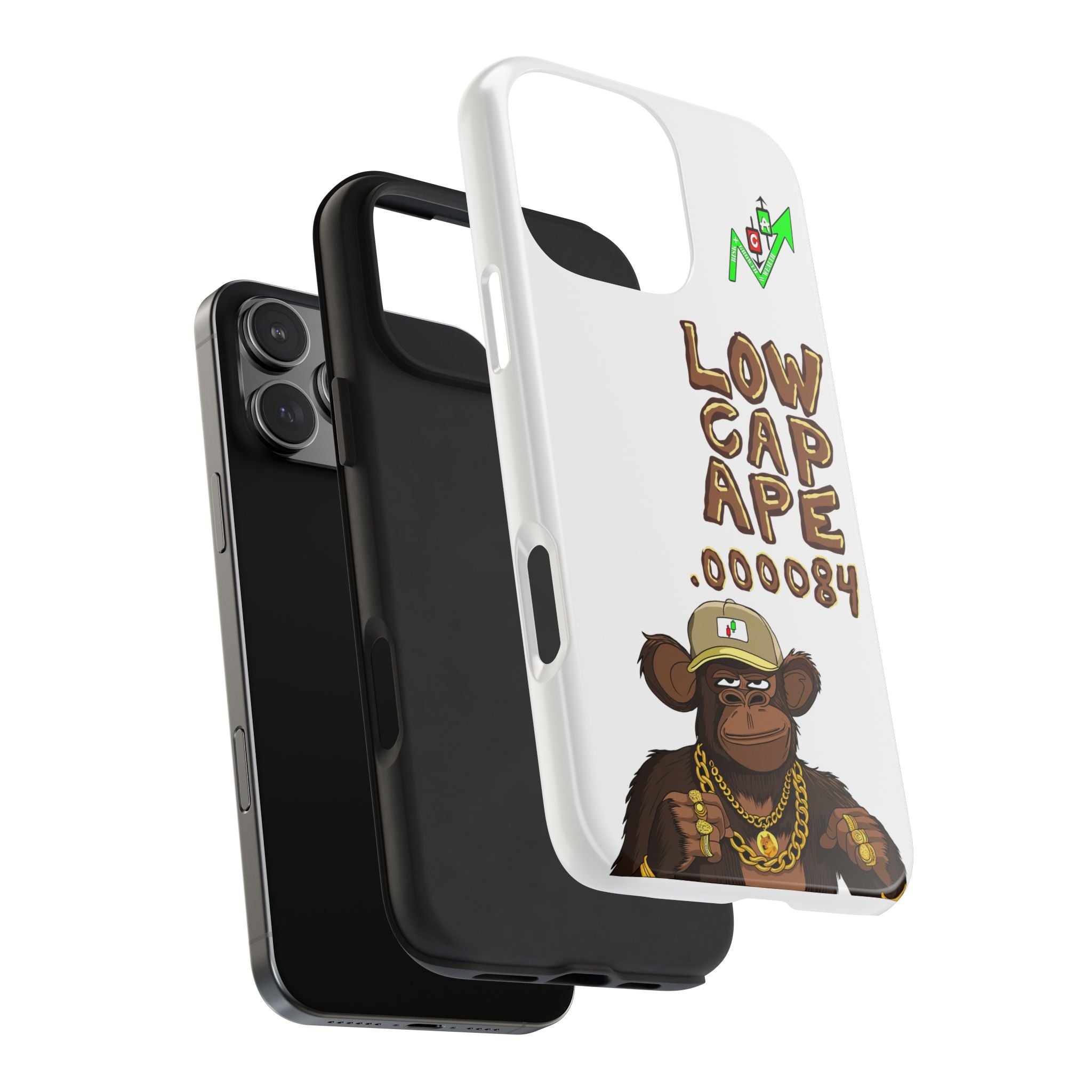 Low Cap Ape Phone Case — Crypto Ape Tough Phone Cover