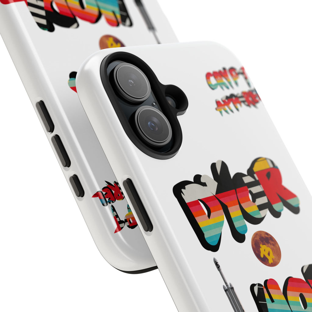 Urban Jungle Tough Phone Case — Crypt Apparel Collage Protective Cover