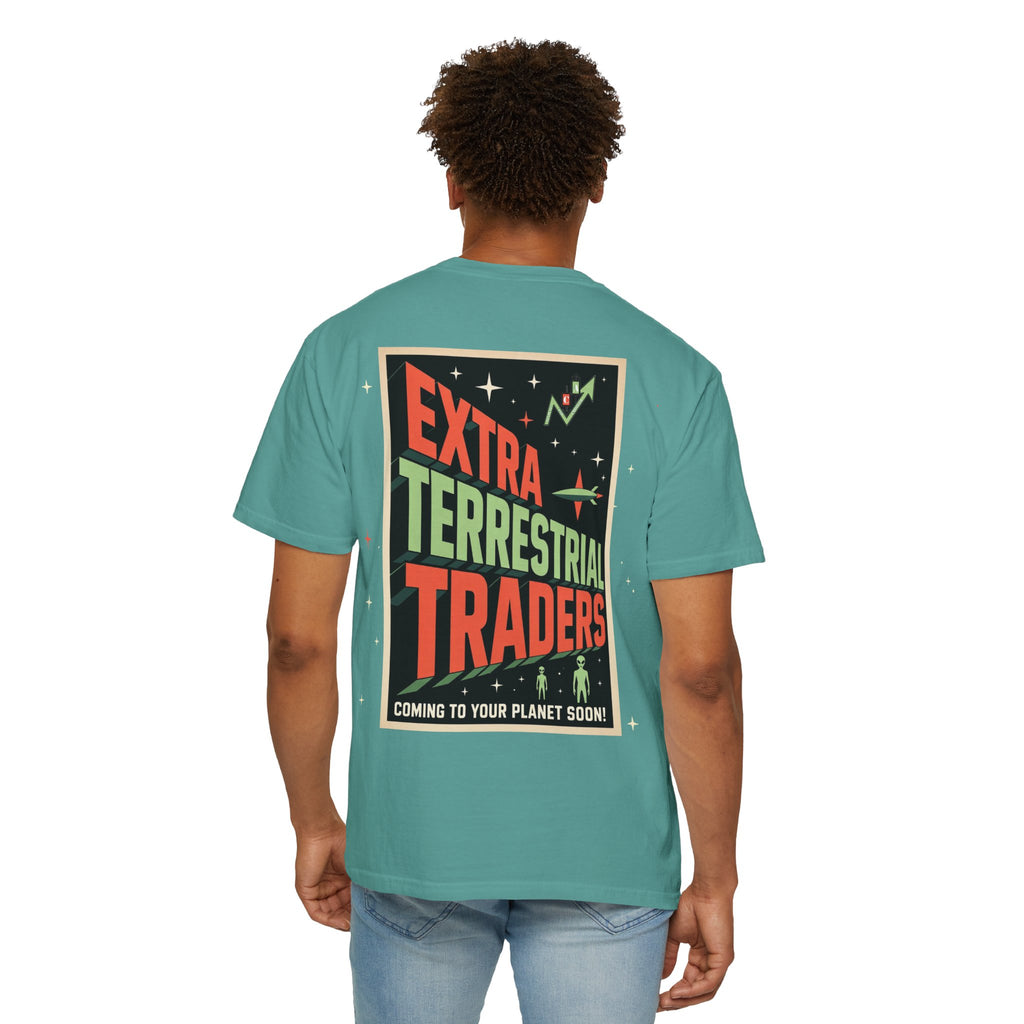 Extraterrestrial Traders Crypto T-Shirt — "We're Not Alone" Alien Graphic Tee