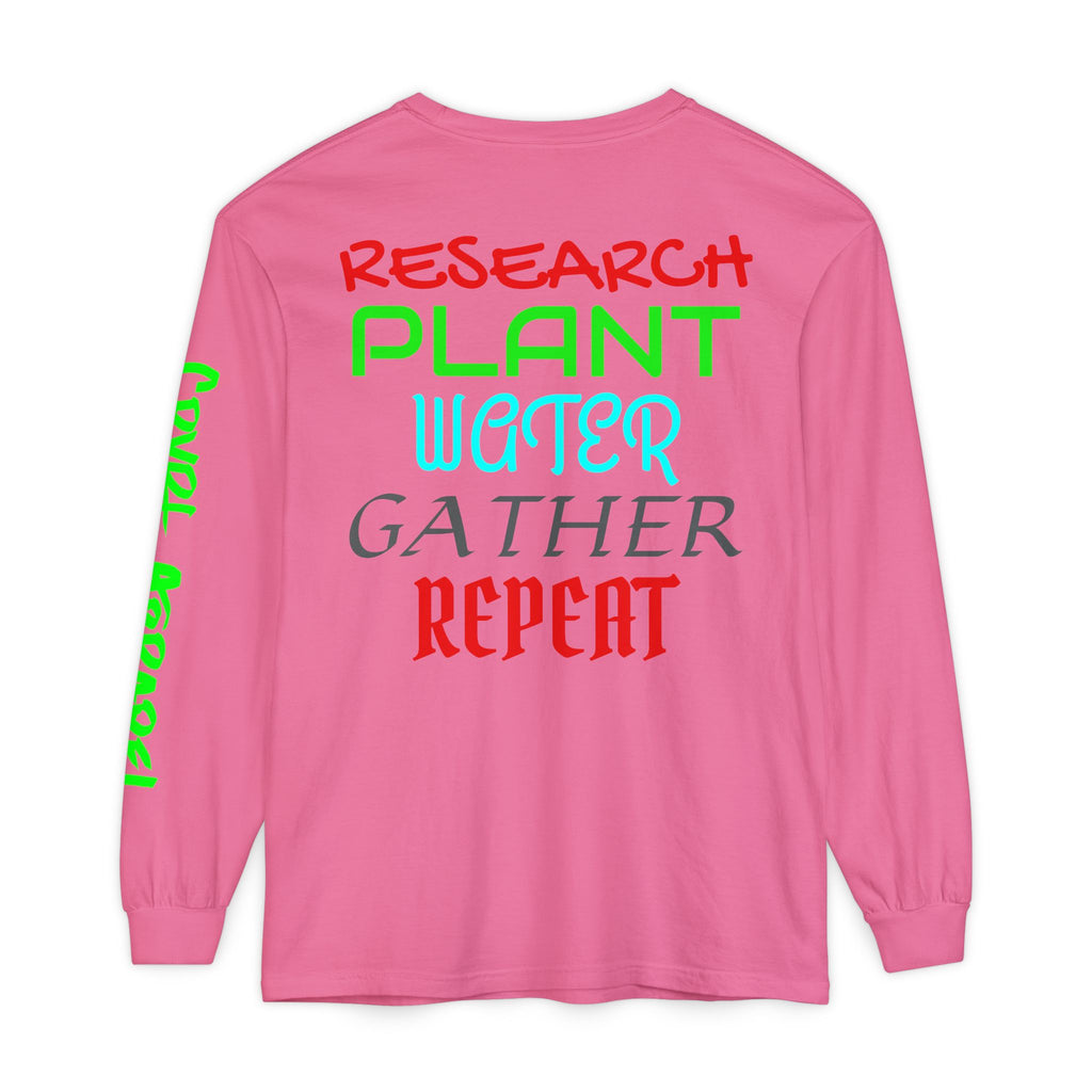 Growing Candles Long Sleeve Tee — "Crypt Apparel" Nurturing Growth