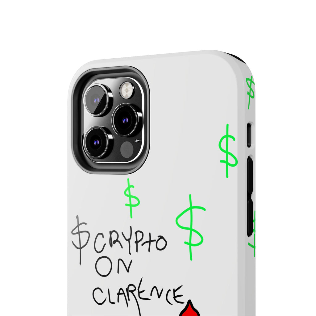 Crypto On Clarence Phone Case — Crypt Apparel Degen Design