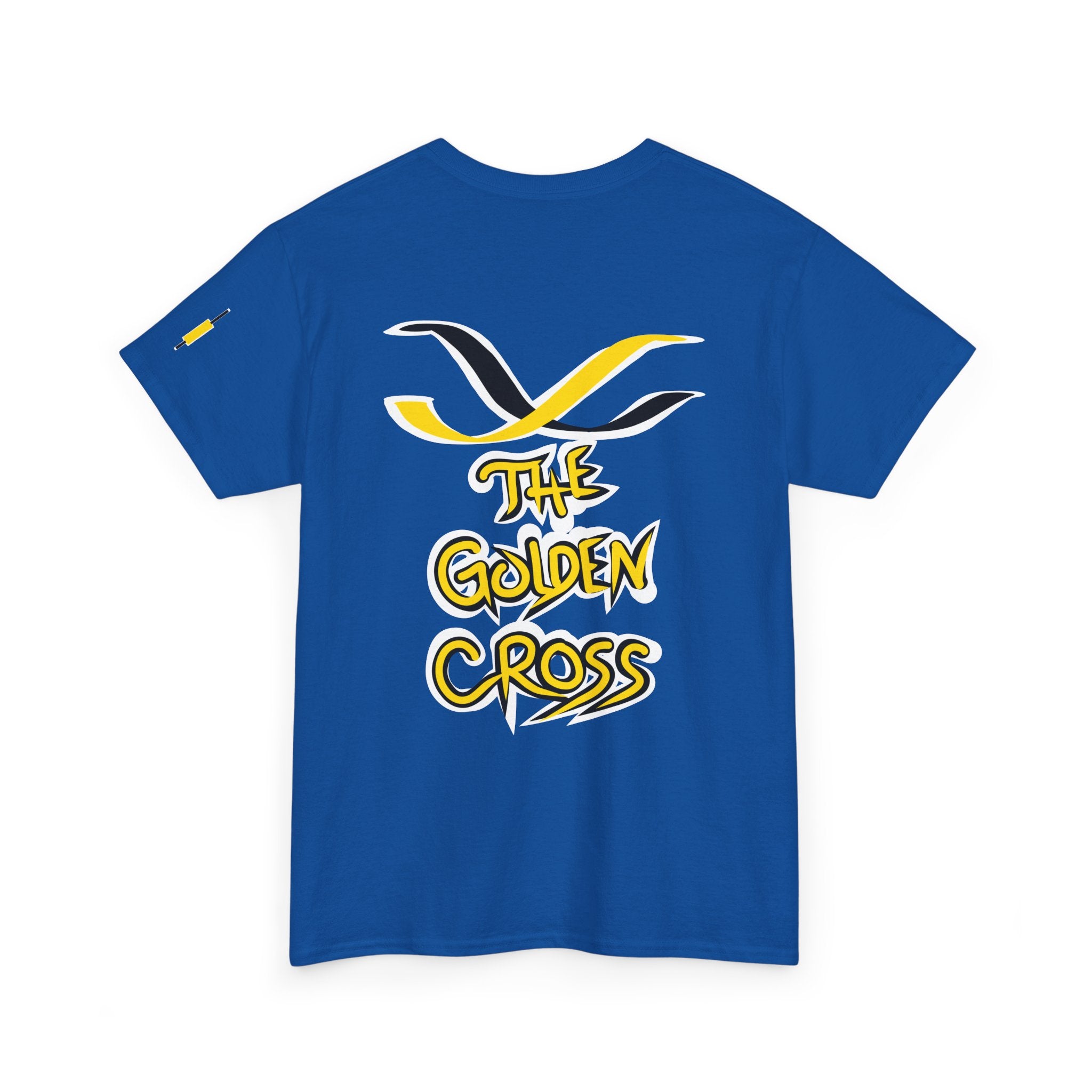 Golden Cross Bull Market Tee — "Crypt Apparel" Crypto Trading Stock Trading T-Shirt