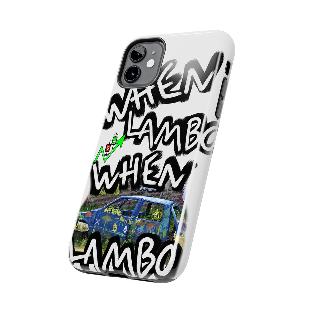 When Lambo Art Phone Case — Crypto Meme Tough Phone Case