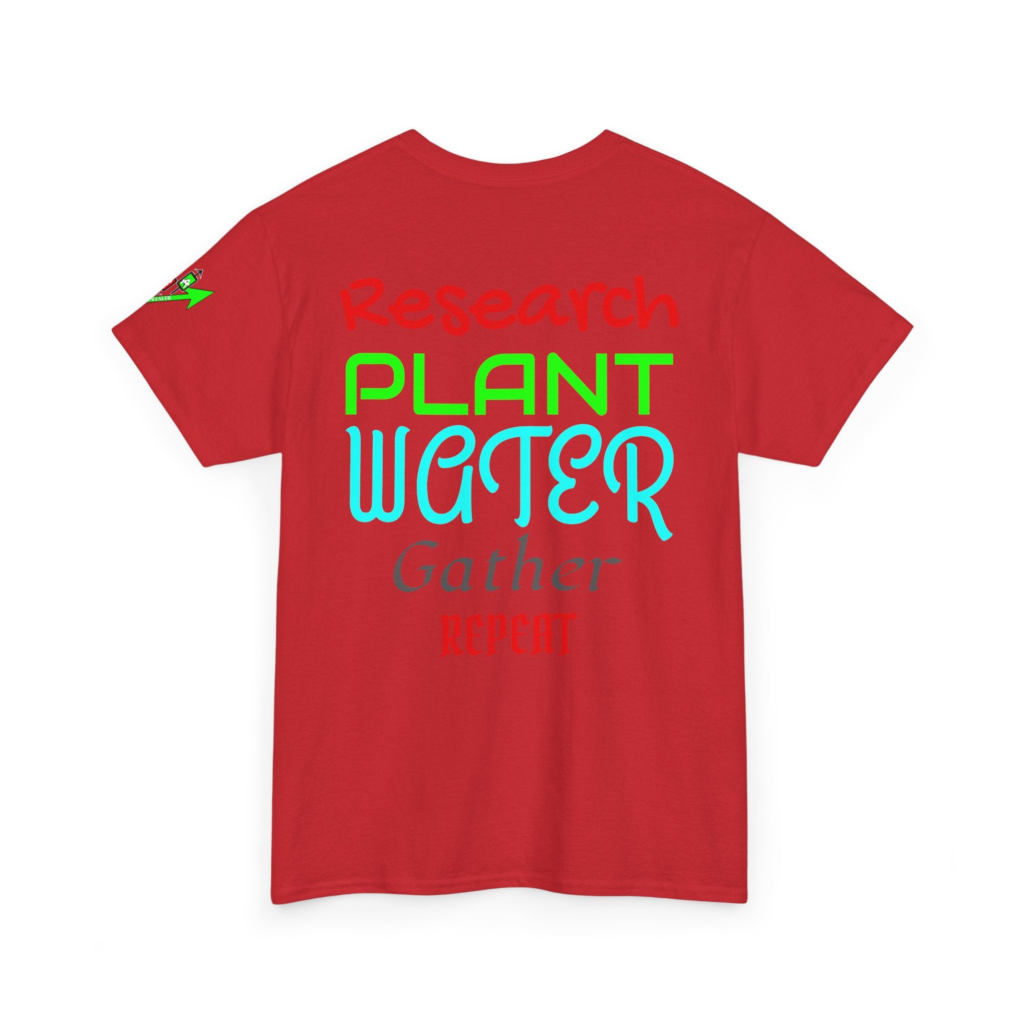 Growing Candles T-Shirt — "Crypt Apparel" Planting Seeds Tee