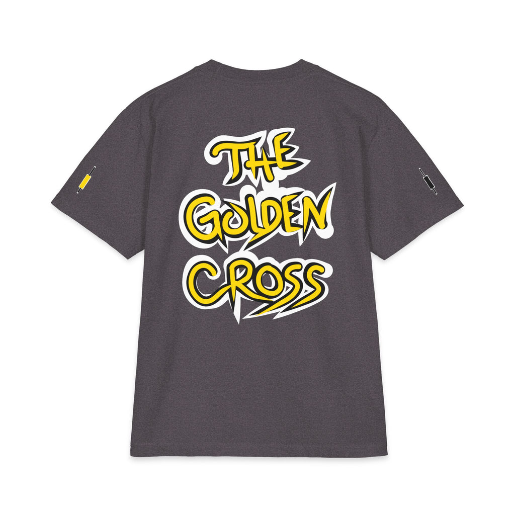 Golden Cross Bull Market T-Shirt — Crypt Apparel Est. 2021 Graphic Tee