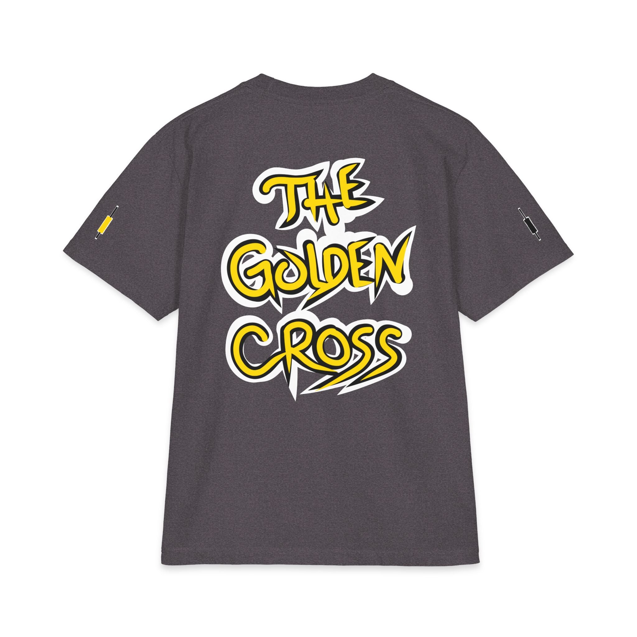 Golden Cross Bull Market T-Shirt — Crypt Apparel Est. 2021 Graphic Tee