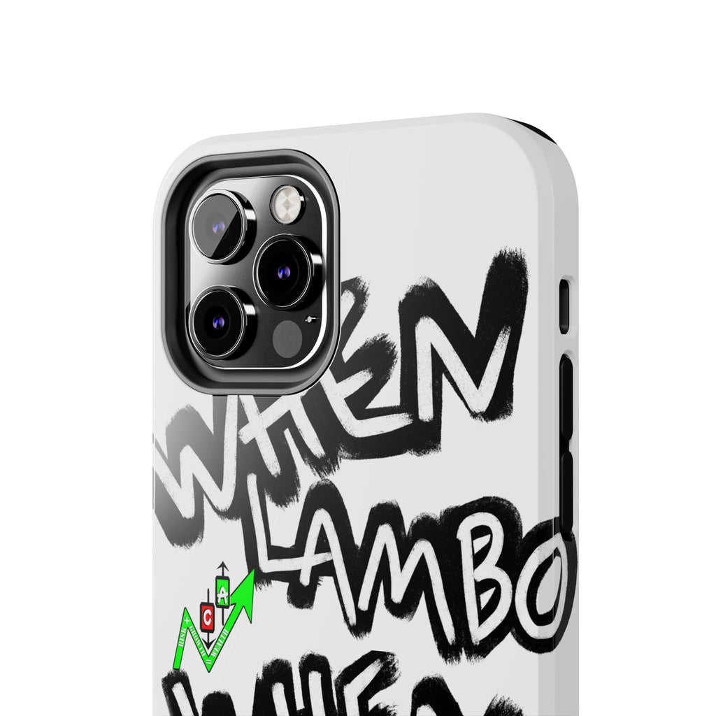 When Lambo Art Phone Case — Crypto Meme Tough Phone Case