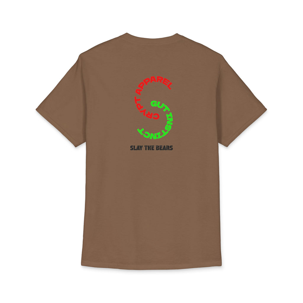 Gut Instinct Bulls Vs Bears Market Tee — Crypt Apparel Graphic Money Pile Design