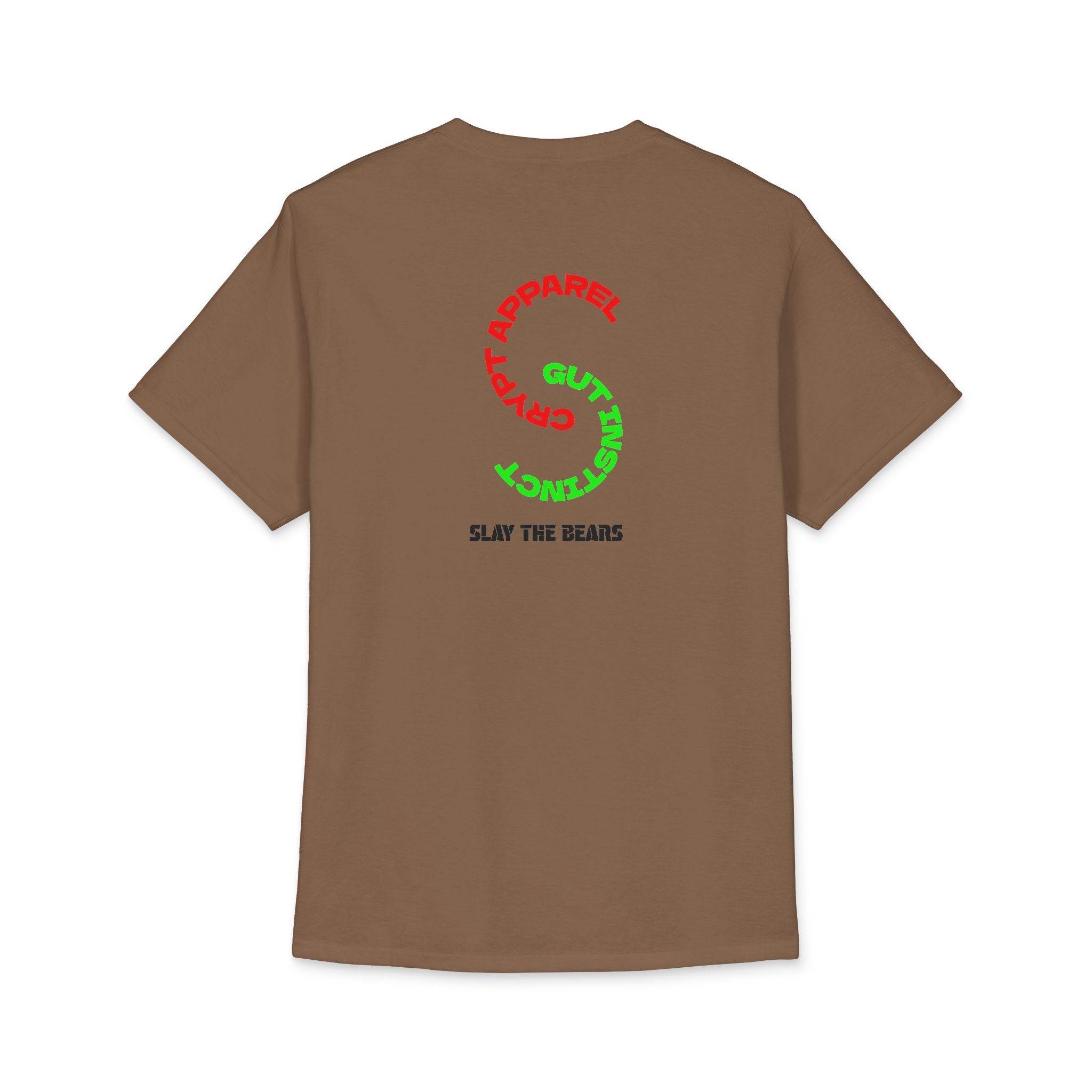 Gut Instinct Bulls Vs Bears Market Tee — Crypt Apparel Graphic Money Pile Design