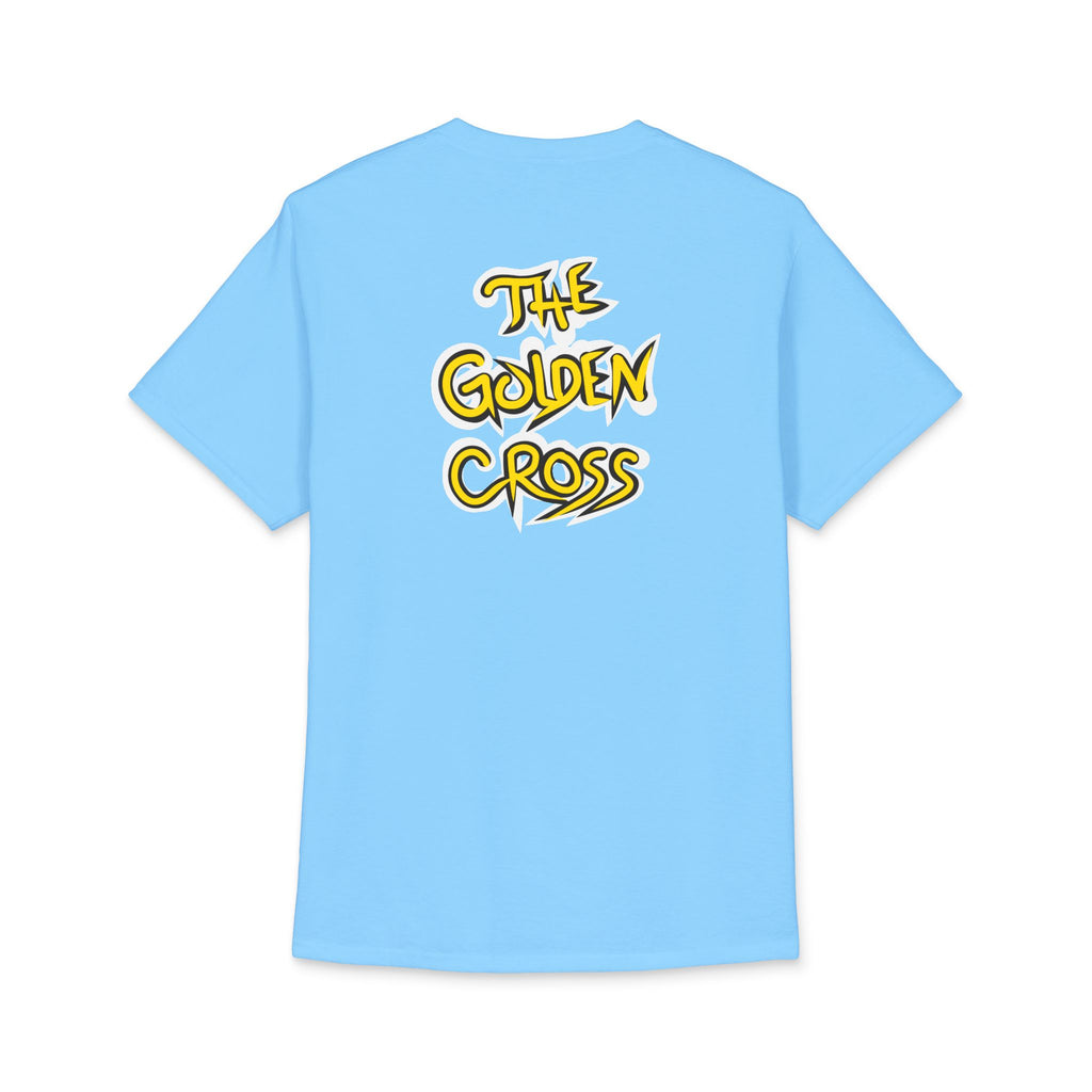 Golden Cross Bull Market T-Shirt — "Crypt Apparel" Crypto Trading/ Stock Trading Tee