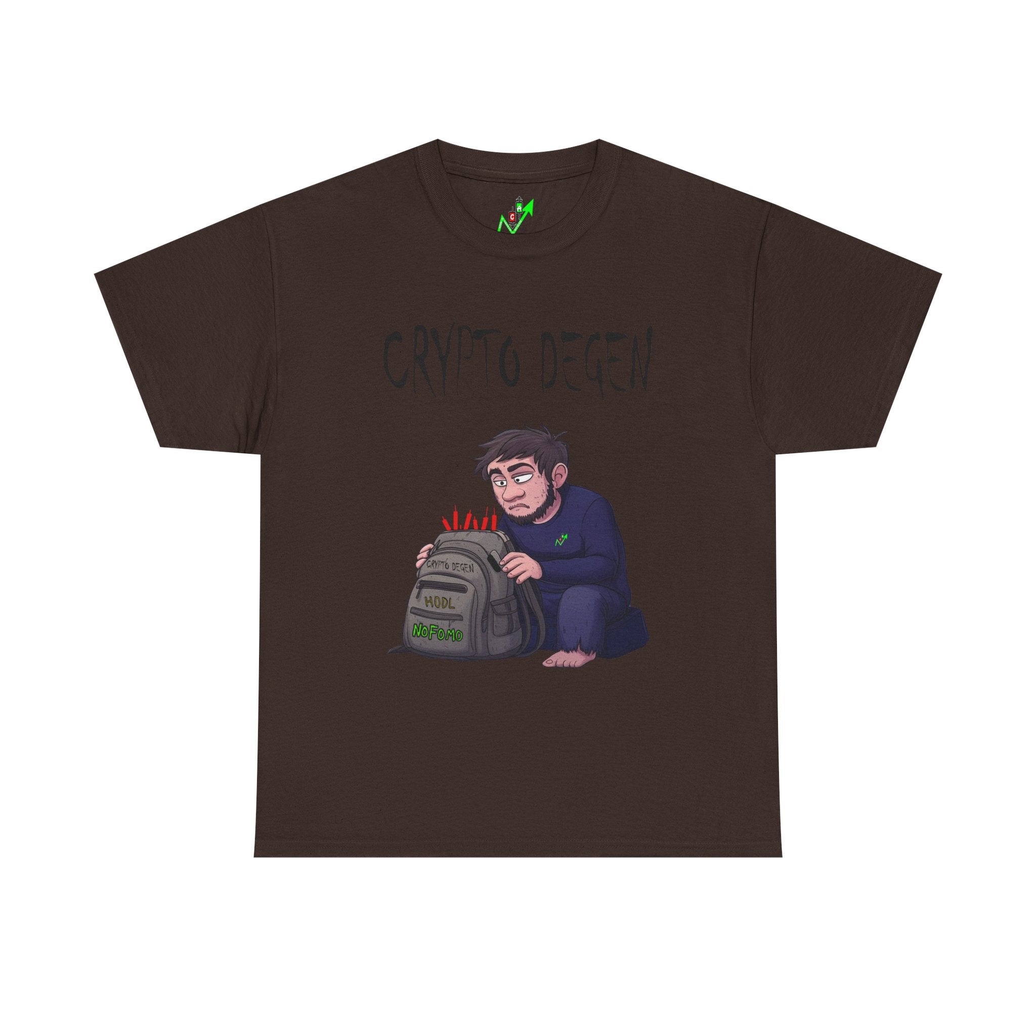 Crypto Degen T-Shirt — Crypt Apparel Graphic Tee