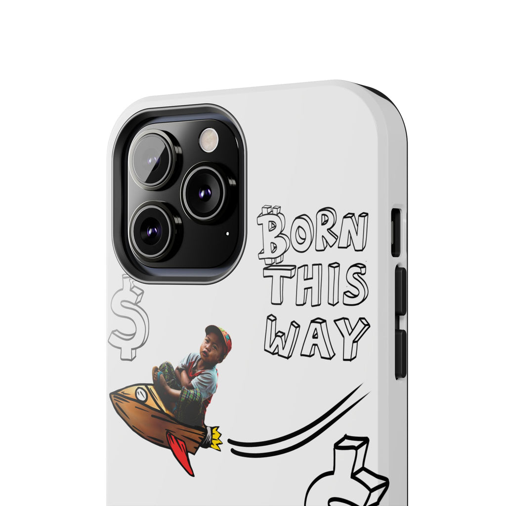 Born This Way Phone Case — "Crypt Apparel" Crypto Protective Case