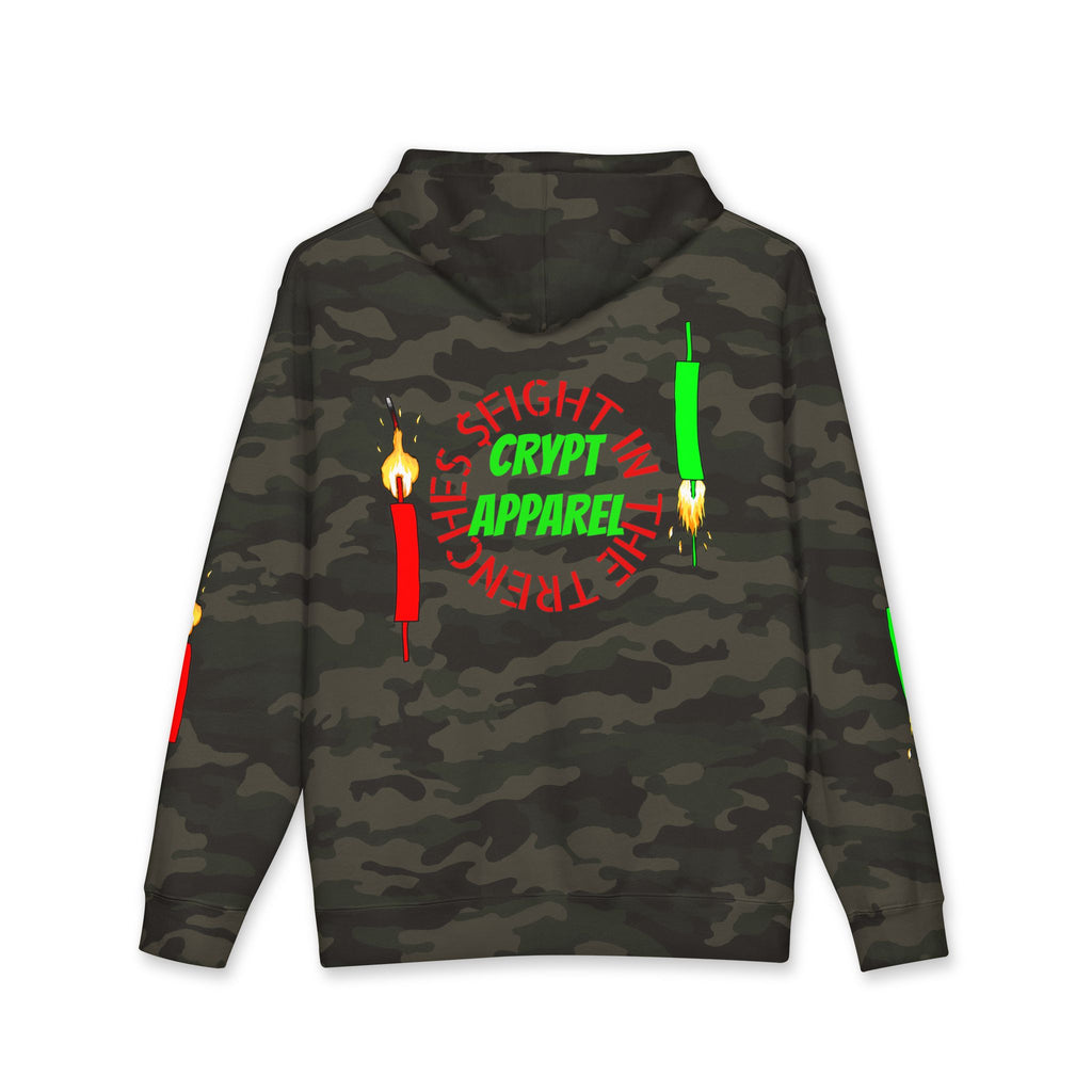 The Trenches Hoodie — 'Crypt Apparel' Graphic Hooded Sweatshirt