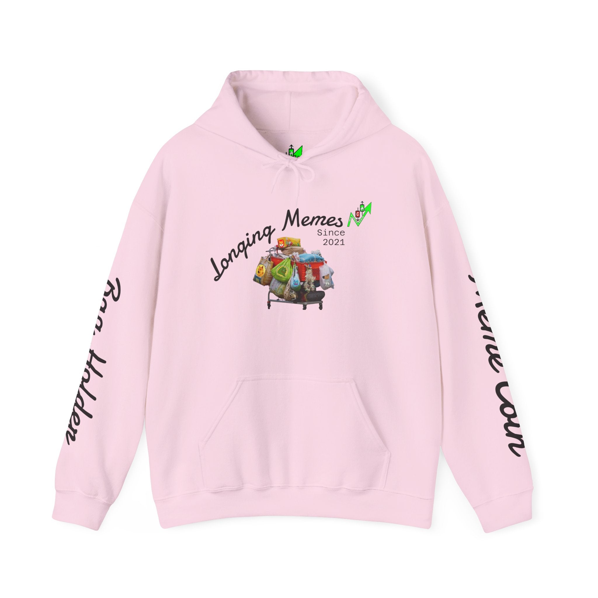 Bag Holders Meme Coin Crypto Hoodie — 'Crypt Apparel' Meme Coin Art