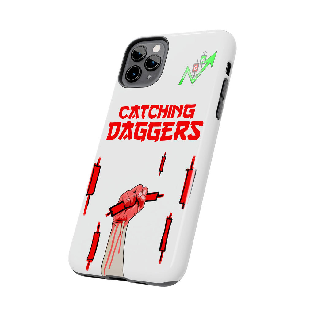 Catching Daggers Tough Phone Case — Crypt Apparel Graphic Protective Cover
