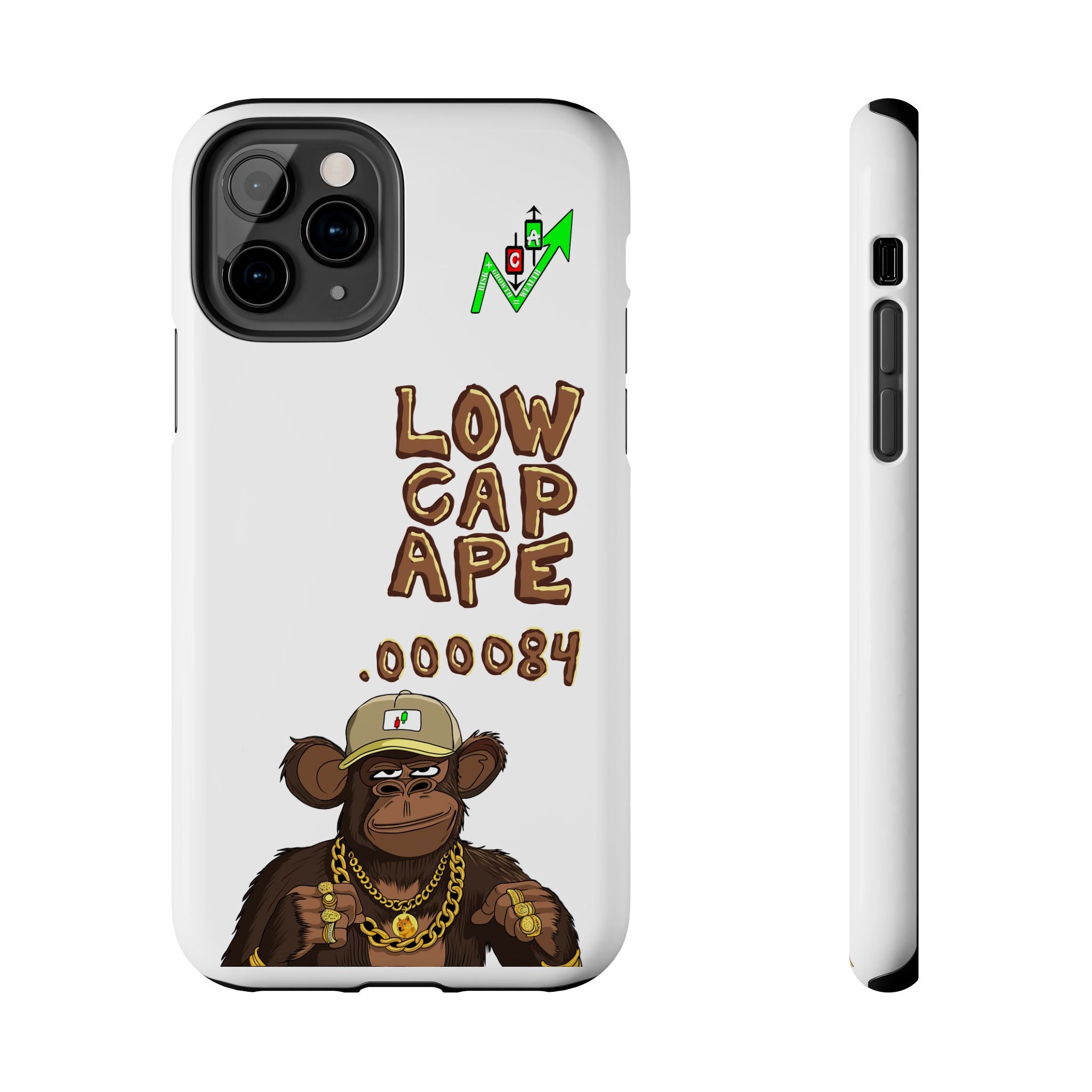 Low Cap Ape Phone Case — Crypto Ape Tough Phone Cover