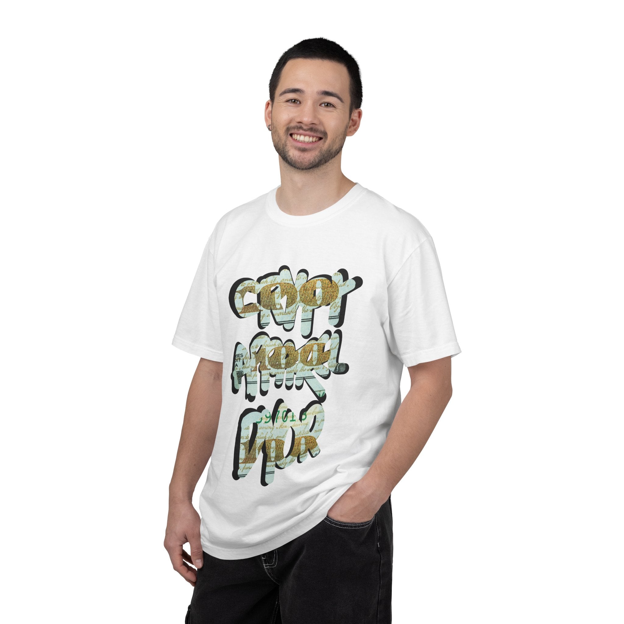 CA 100 Crypto Inspired T shirt | Crypt Apparel Unisex Garment-Dyed T-shirt