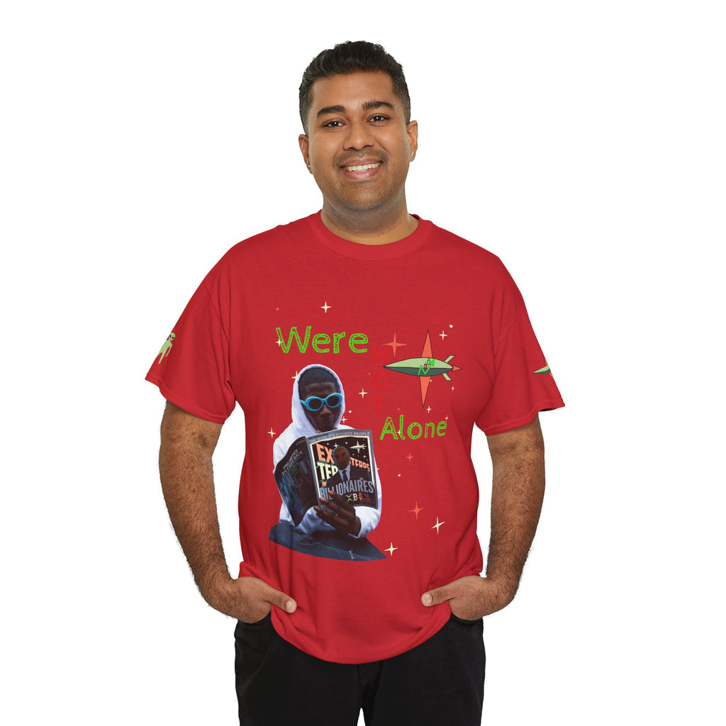 Extra Terrestrial Traders Crypto Graphic Tee — Retro Alien Poster Shirt