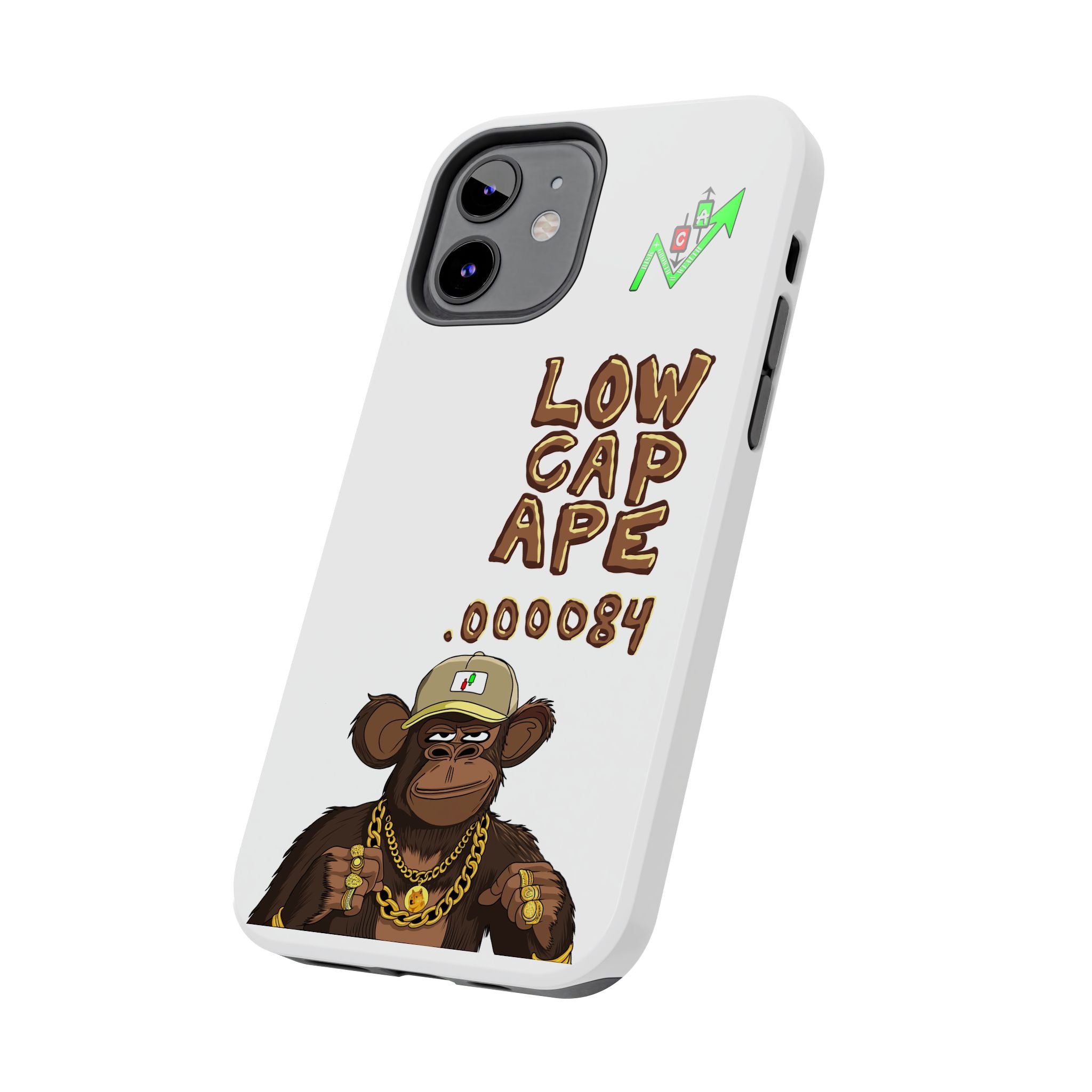 Low Cap Ape Phone Case — Crypto Ape Tough Phone Cover
