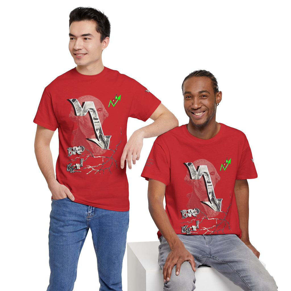 Brokenomics Crypto Graphic Tee — Straight to Zero trading tee "Crypt Apparel"
