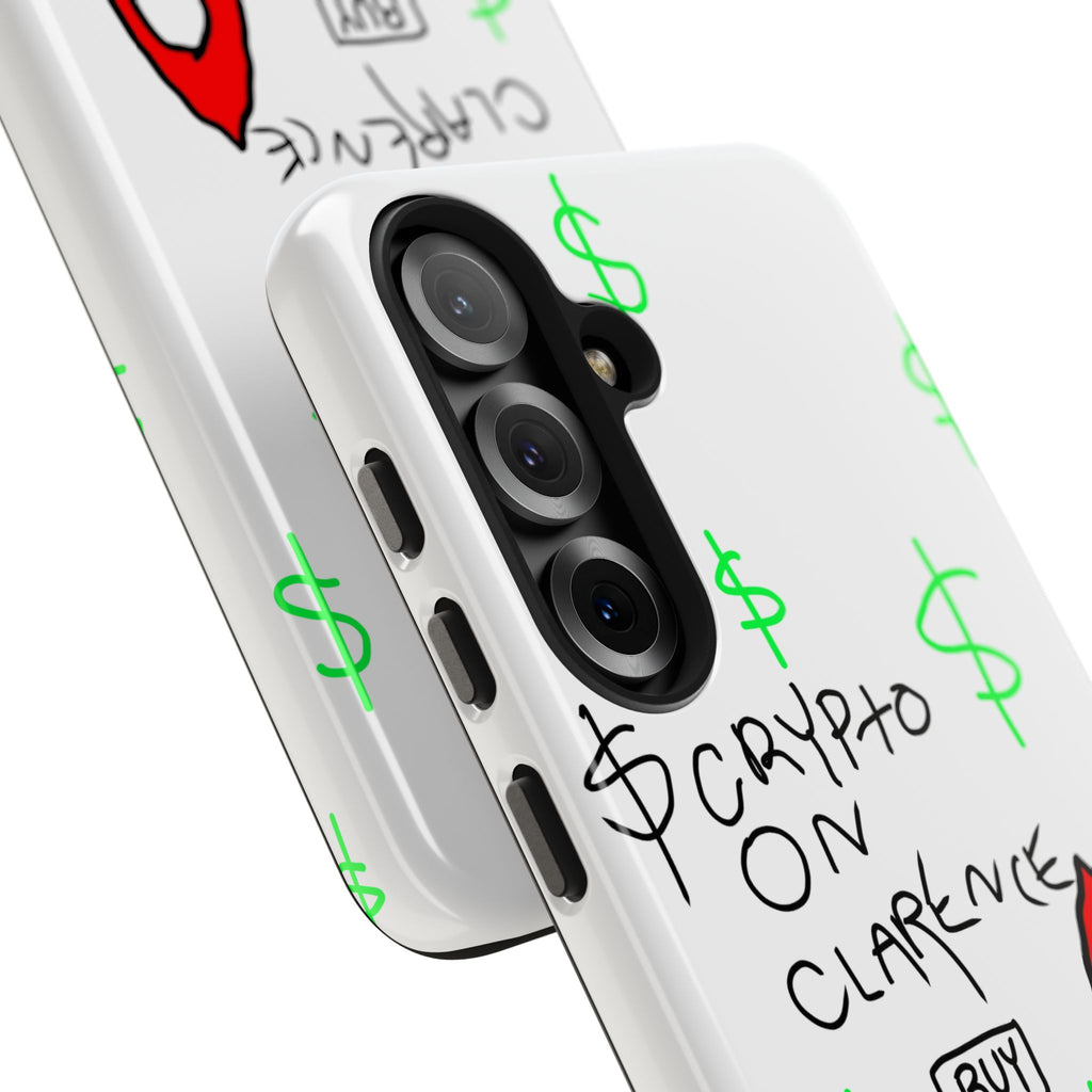 Crypto On Clarence Phone Case — Crypt Apparel Degen Design