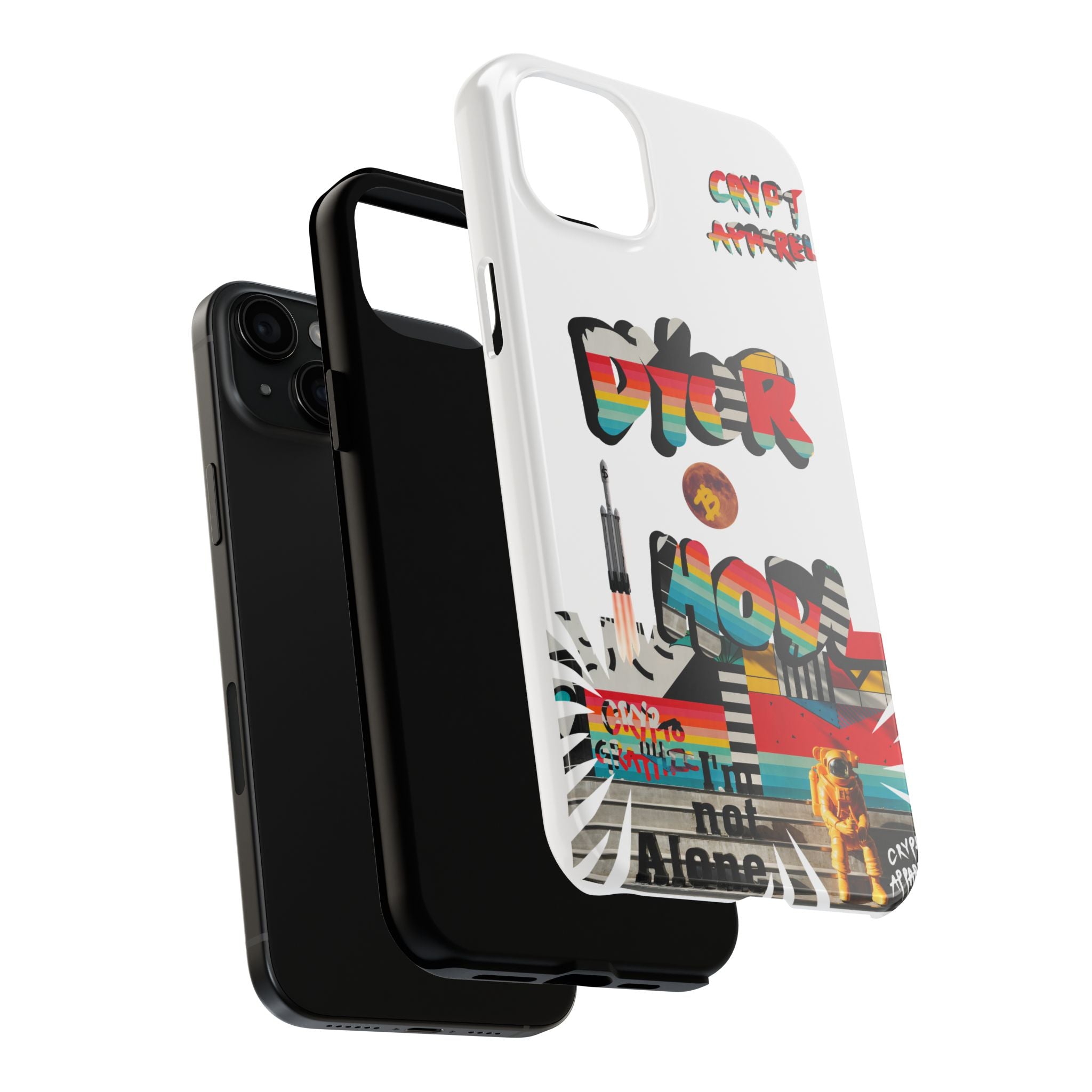 Urban Jungle Tough Phone Case — Crypt Apparel Collage Protective Cover