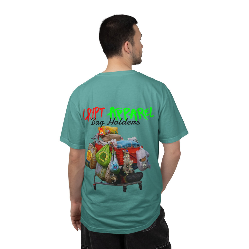 Bag Holders Crypto T-Shirt — 'Crypt Apparel' Graphic Tee