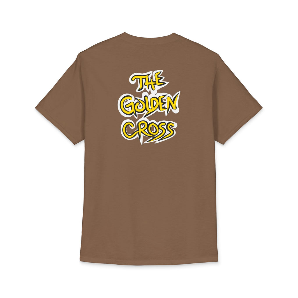 Golden Cross Bull Market T-Shirt — "Crypt Apparel" Crypto Trading/ Stock Trading Tee