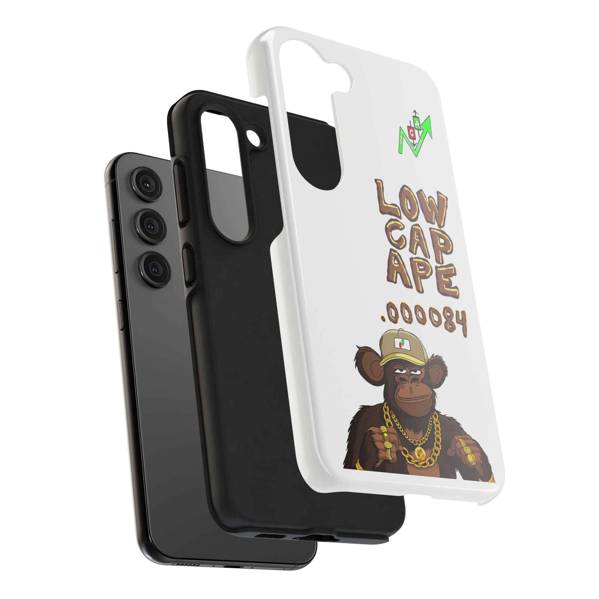 Low Cap Ape Phone Case — Crypto Ape Tough Phone Cover