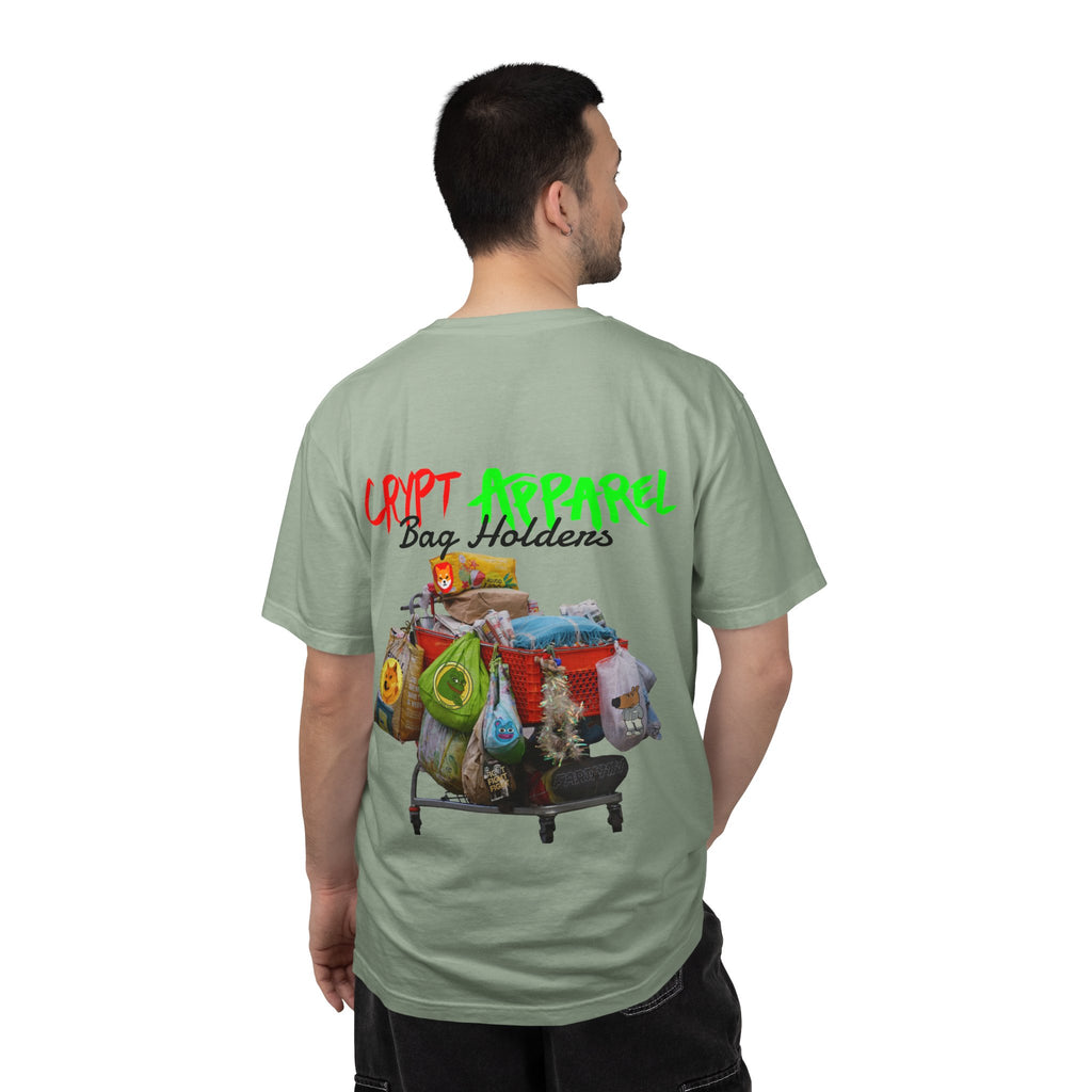 Bag Holders Crypto T-Shirt — 'Crypt Apparel' Graphic Tee
