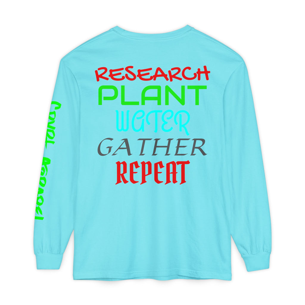 Growing Candles Long Sleeve Tee — "Crypt Apparel" Nurturing Growth
