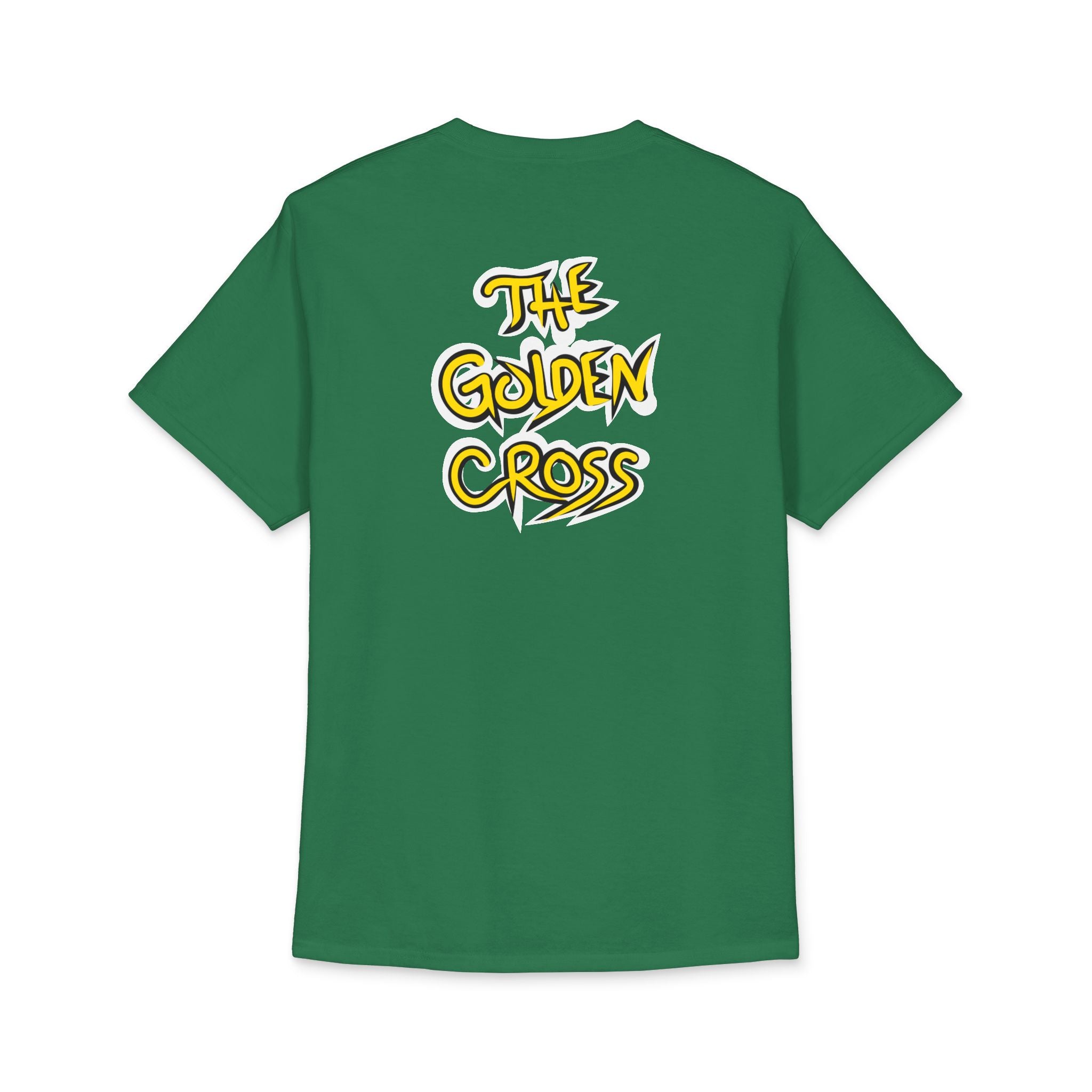 Golden Cross Bull Market T-Shirt — "Crypt Apparel" Crypto Trading/ Stock Trading Tee