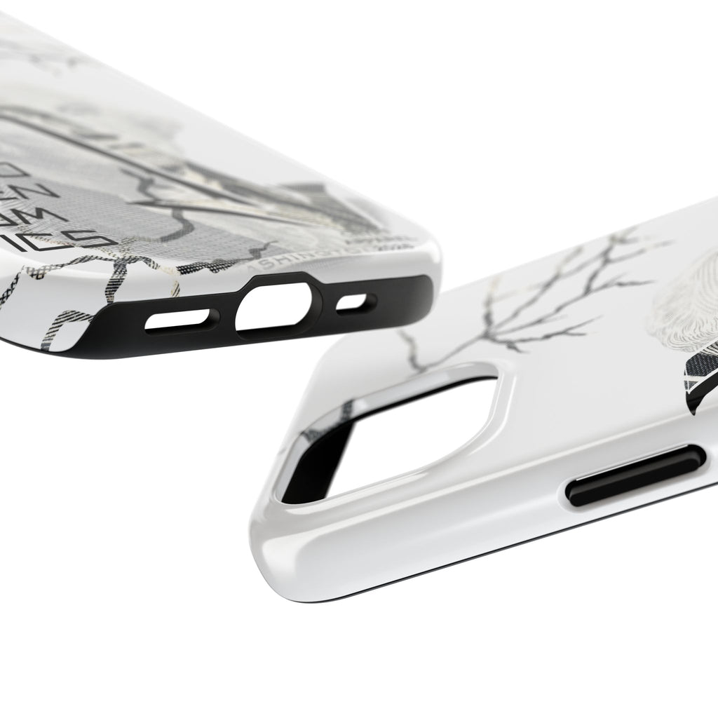 Brokenomics Crypto Tough Phone Case — 'Crypt Apparel' Cracked Dollar Graphic Protective Cover