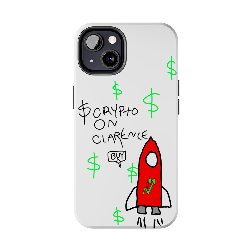 Crypto On Clarence Phone Case — Crypt Apparel Degen Design