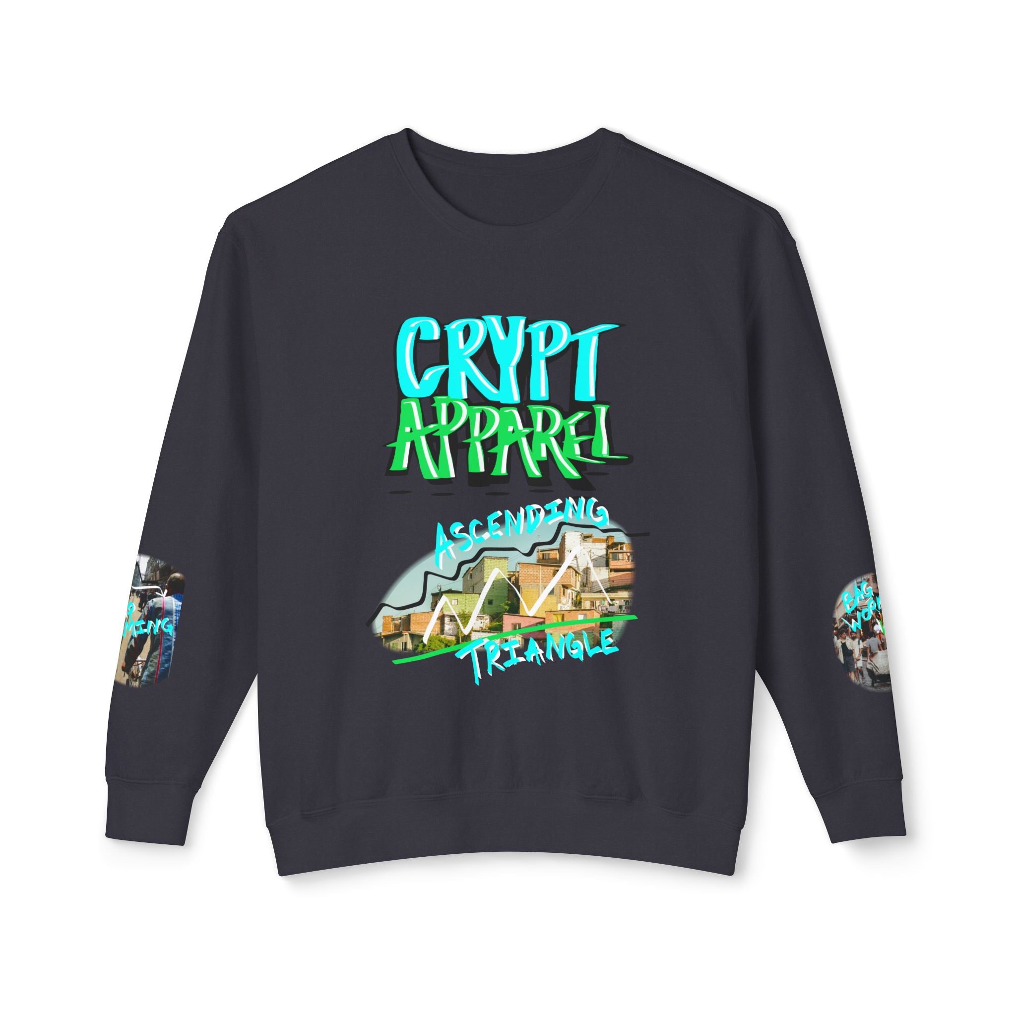 Natural Signals Crewneck Sweatshirt — Crypt Apparel Graphic Crewneck