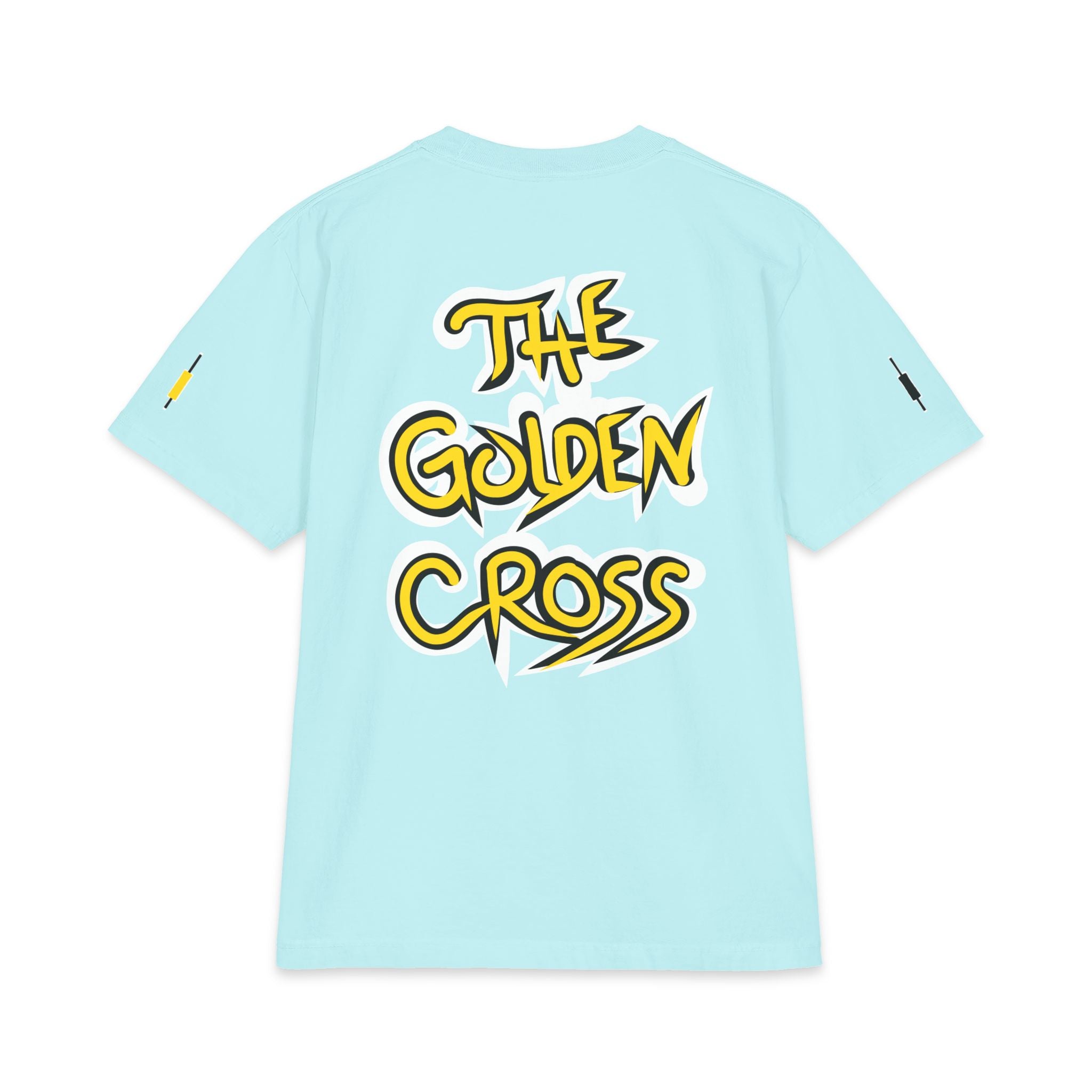 Golden Cross Bull Market T-Shirt — Crypt Apparel Est. 2021 Graphic Tee