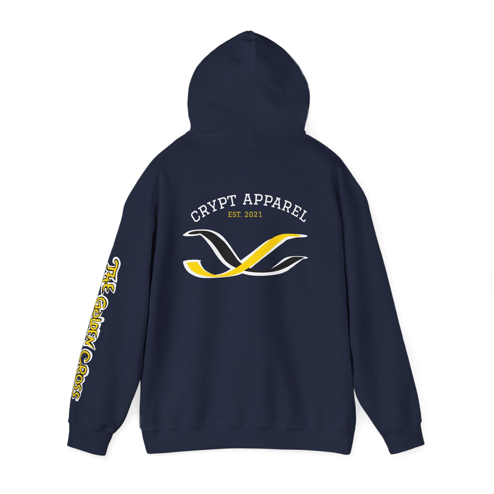 Golden Cross Bull Market Hoodie — Crypto Apparel 'The Golden Cross' Streetwear Hoodie