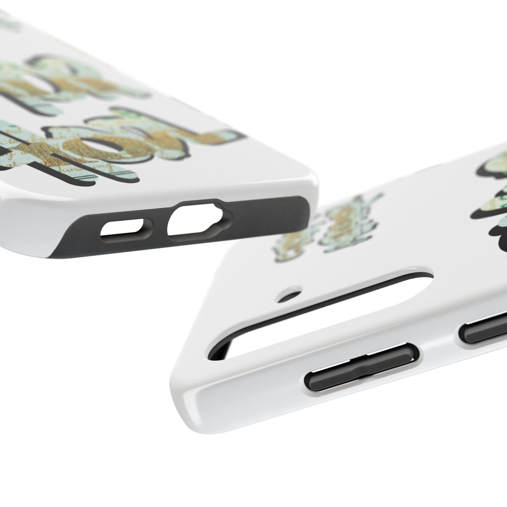 Tough Phone Case — Vintage Money Graffiti "Paper Hodl" Design