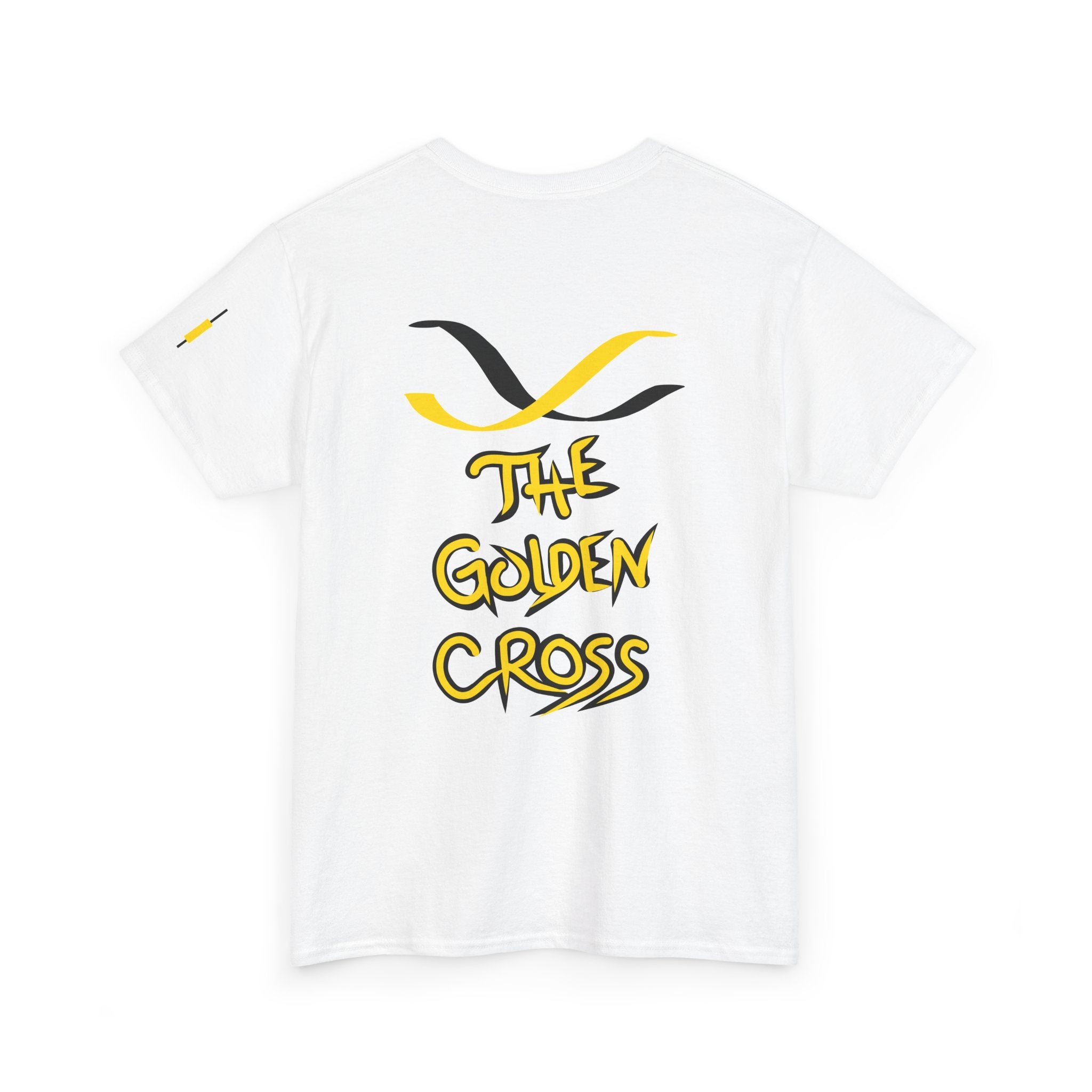 Golden Cross Bull Market Tee — "Crypt Apparel" Crypto Trading Stock Trading T-Shirt