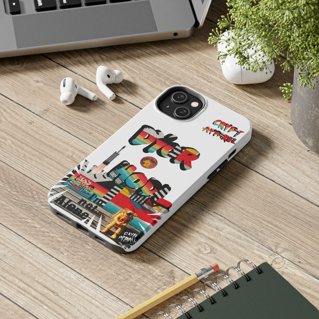 Urban Jungle Tough Phone Case — Crypt Apparel Collage Protective Cover