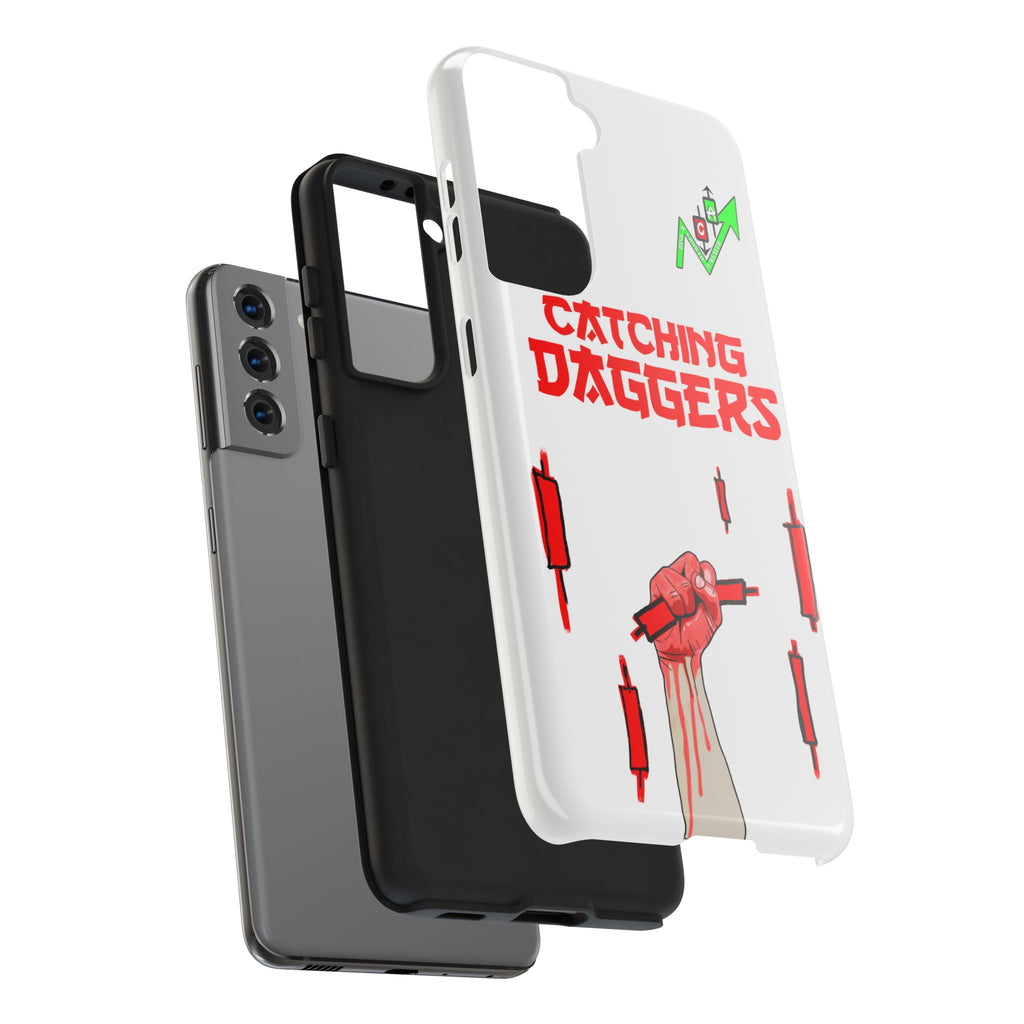 Catching Daggers Tough Phone Case — Crypt Apparel Graphic Protective Cover