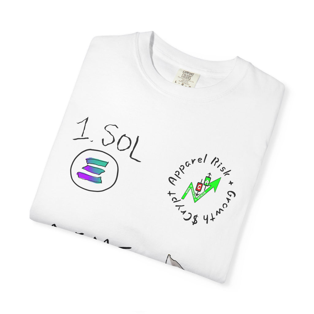 Crypto Meme T-Shirt — 'Meme Coin' Hand-Drawn Crypto Art Tee
