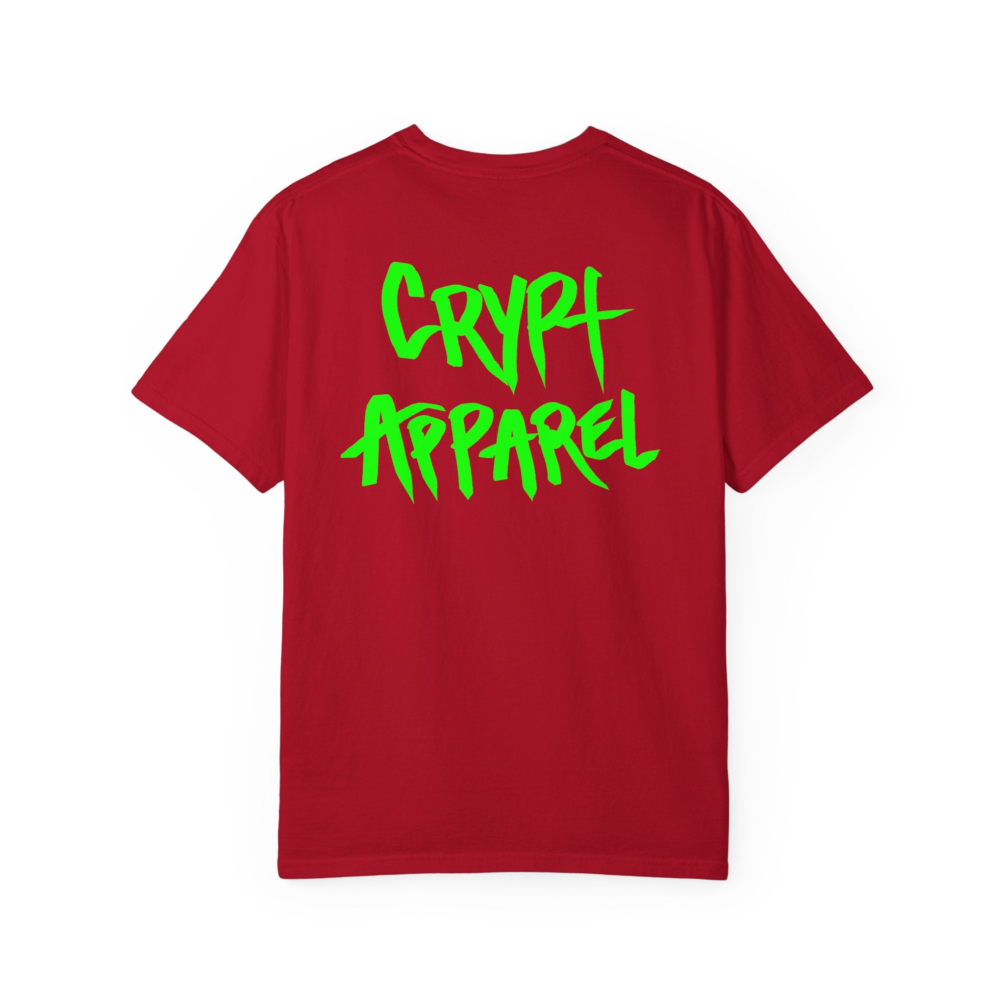 Crypt Apparel Bitcoin inspired T-Shirt | Crypto Graphic Tee, White Paper Text