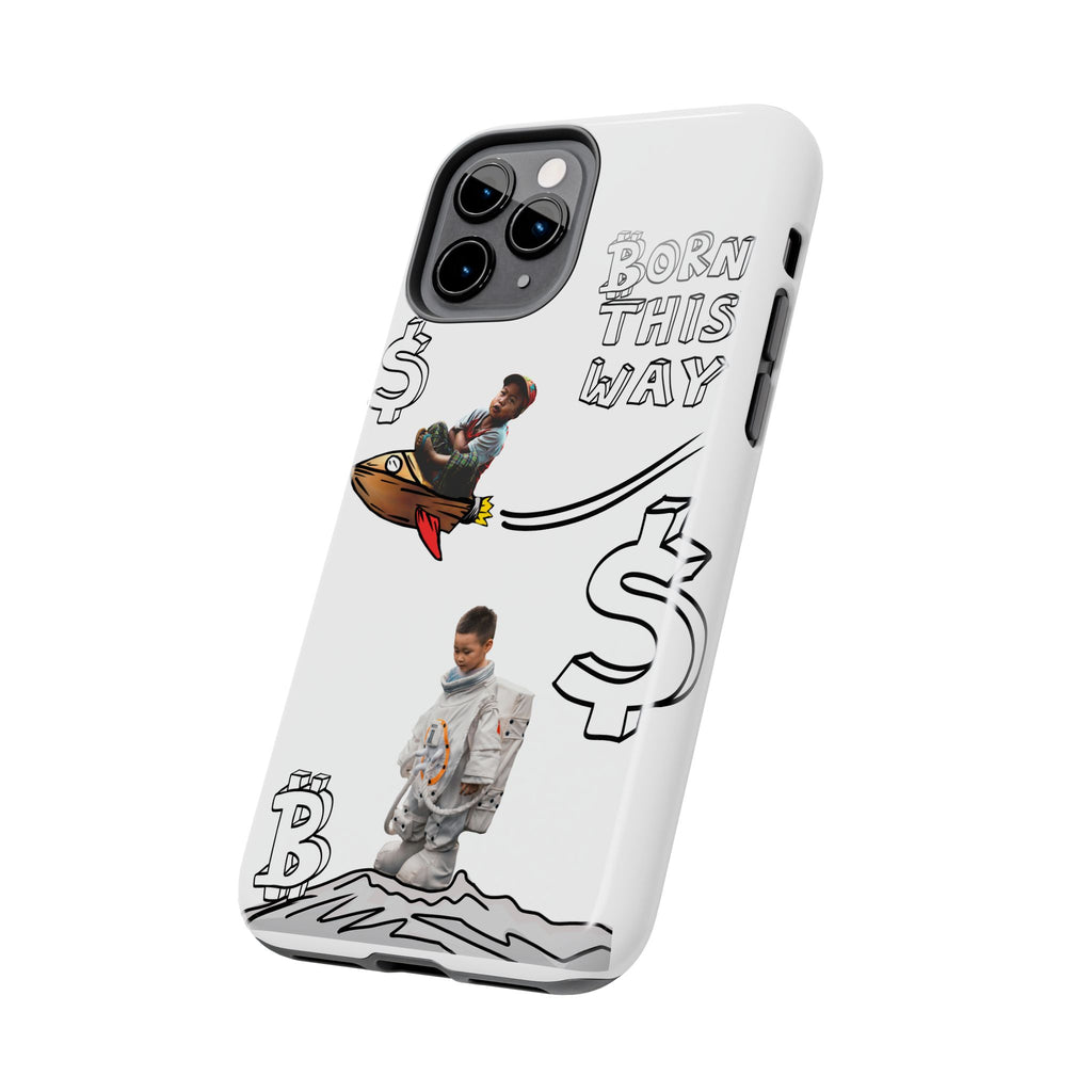 Born This Way Phone Case — "Crypt Apparel" Crypto Protective Case