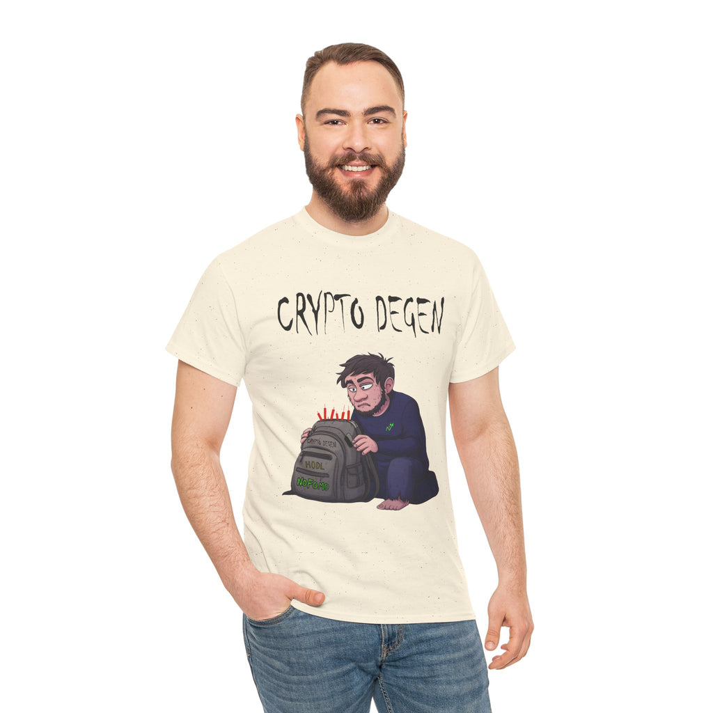 Crypto Degen T-Shirt — Crypt Apparel Graphic Tee