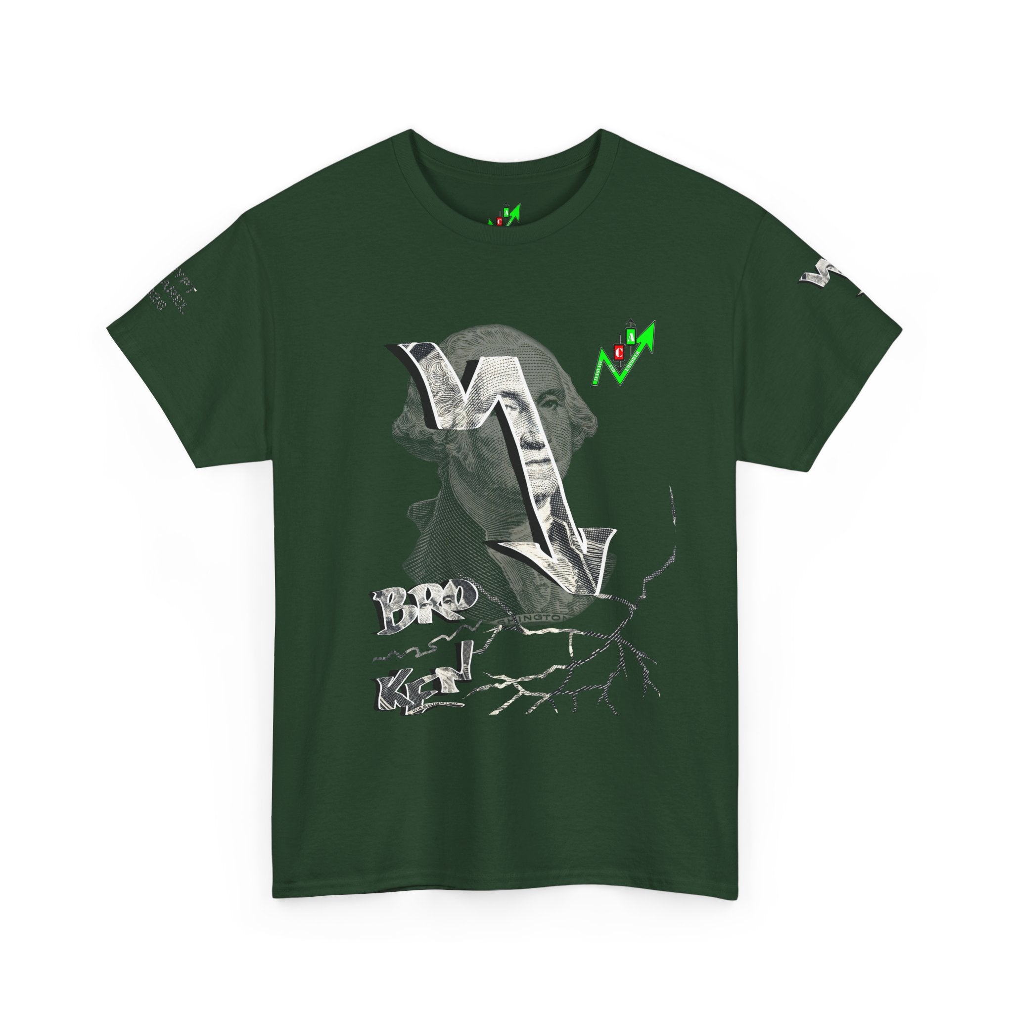 Brokenomics Crypto Graphic Tee — Straight to Zero trading tee "Crypt Apparel"