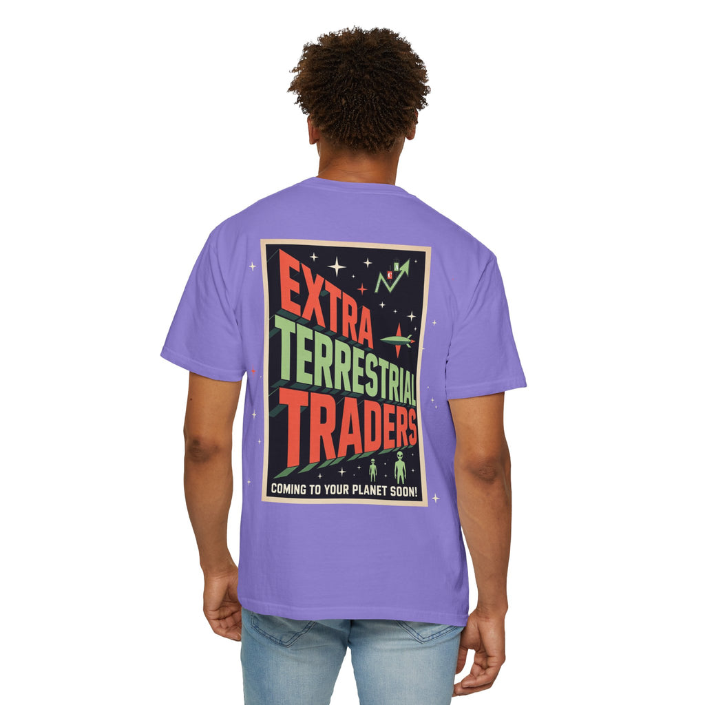 Extraterrestrial Traders Crypto T-Shirt — "We're Not Alone" Alien Graphic Tee