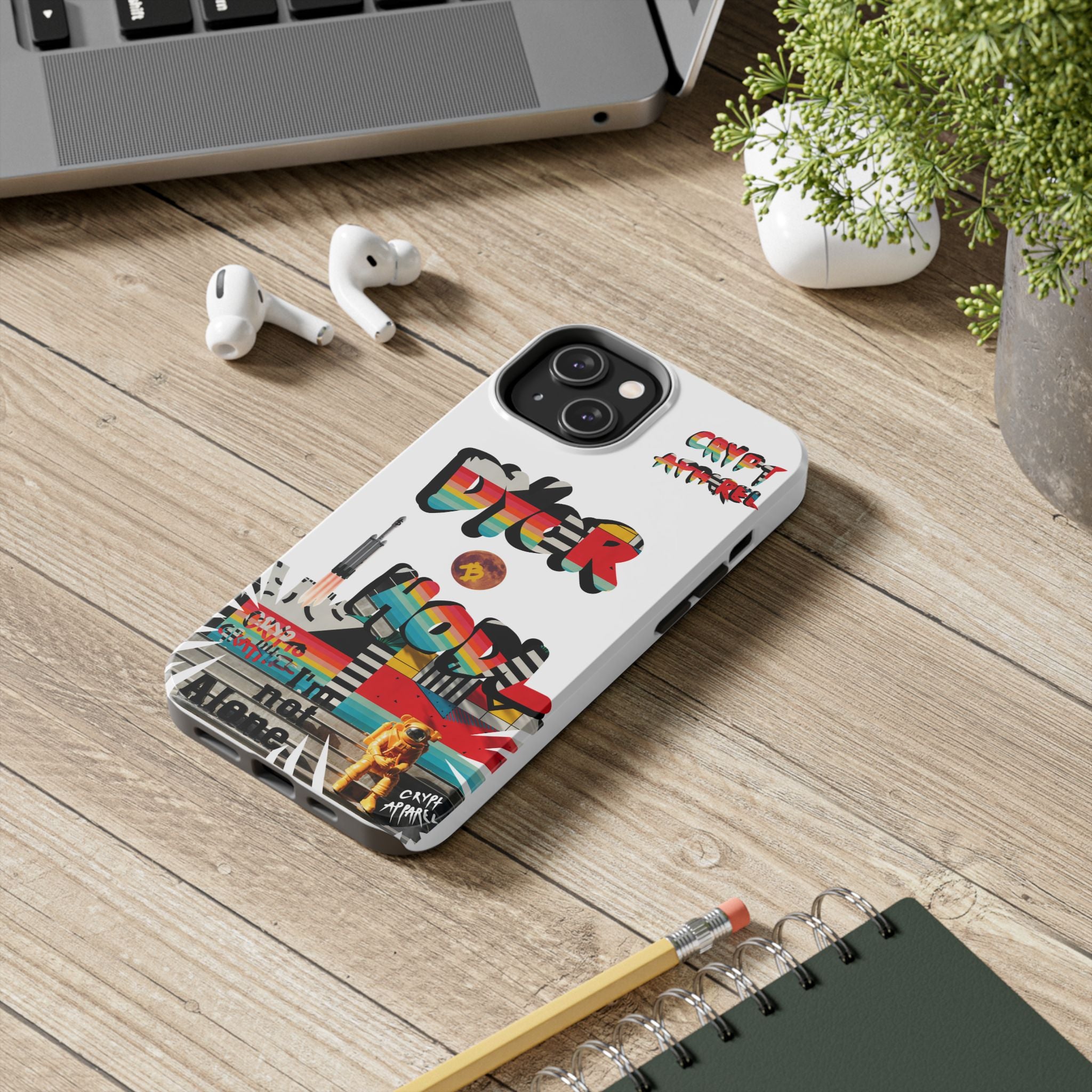 Urban Jungle Tough Phone Case — Crypt Apparel Collage Protective Cover