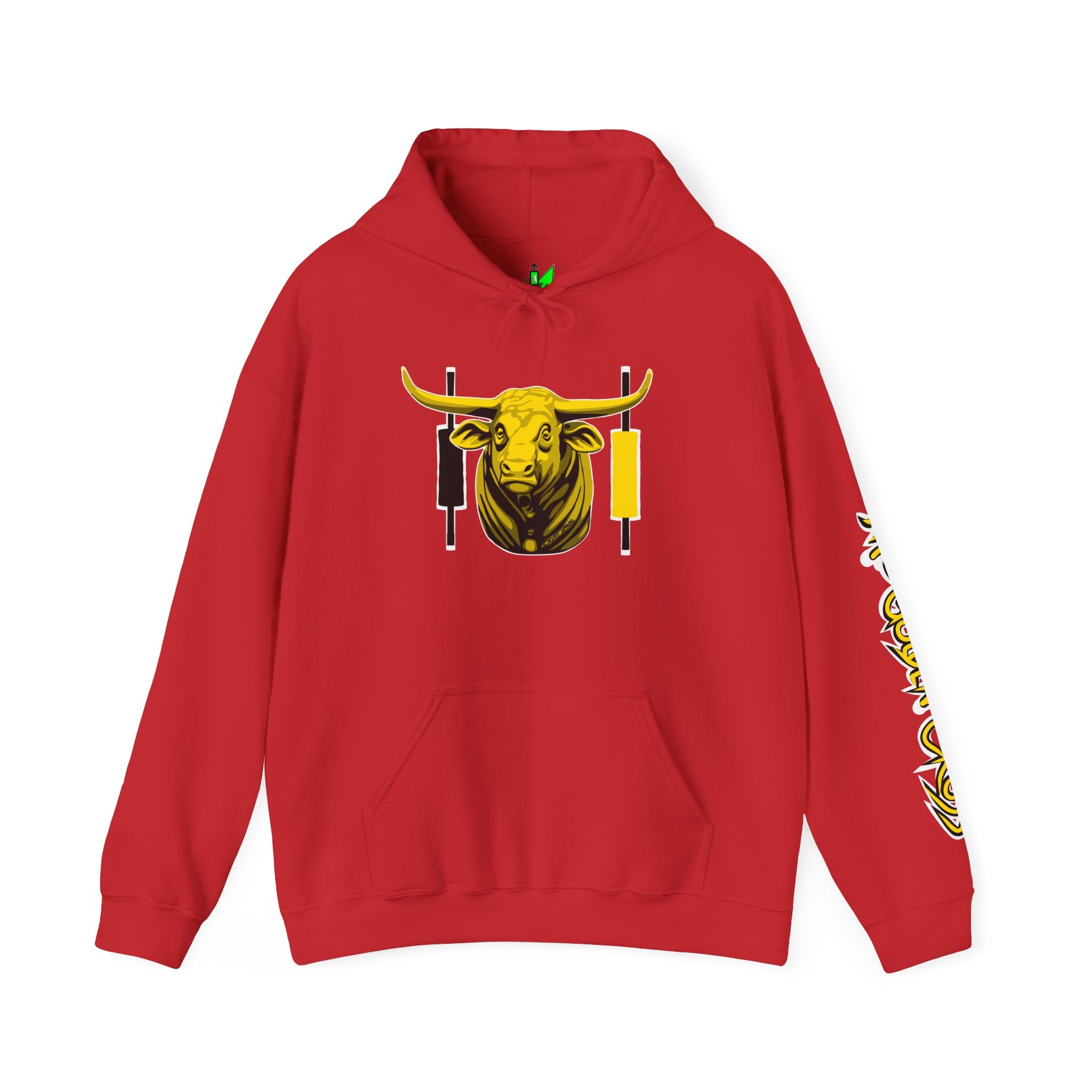 Golden Cross Bull Market Hoodie — Crypto Apparel 'The Golden Cross' Streetwear Hoodie